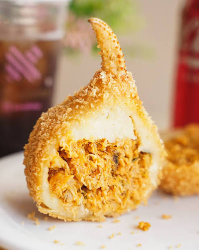 Coxinha de caranguejo