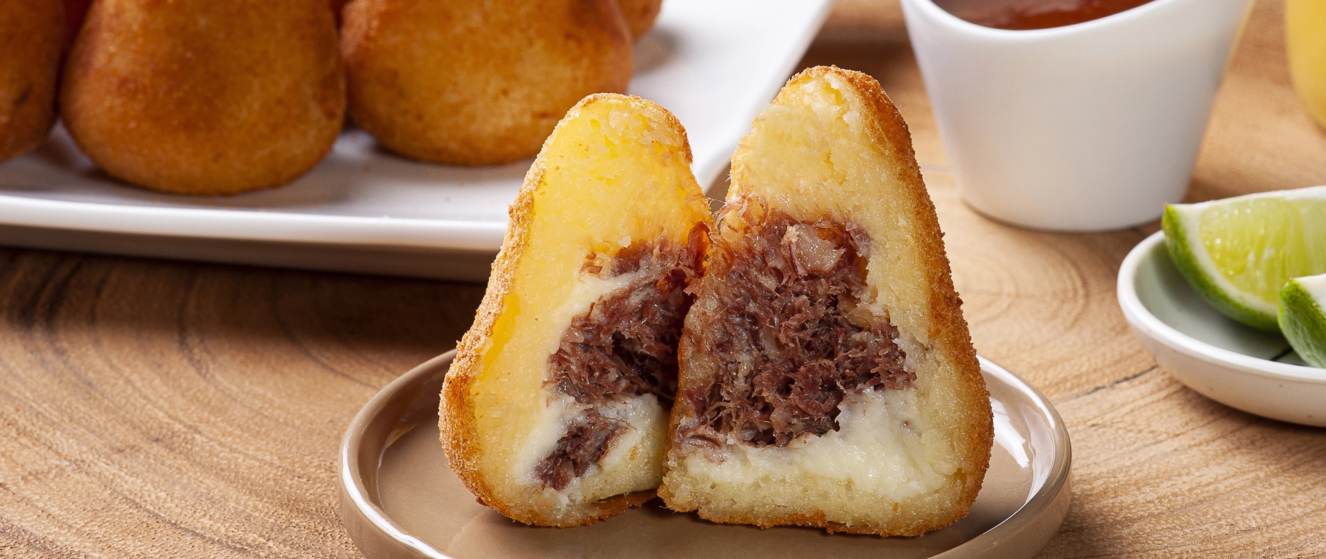 Coxinha de charque