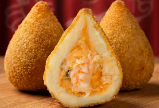 Coxinha de camarão